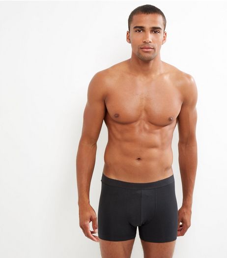 3 Pack Black Boxer Briefs | New Look