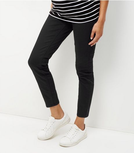 Maternity Black Over Bump Jeggings | New Look