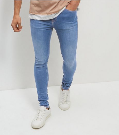 Bright Blue Super Skinny Stretch Jeans | New Look