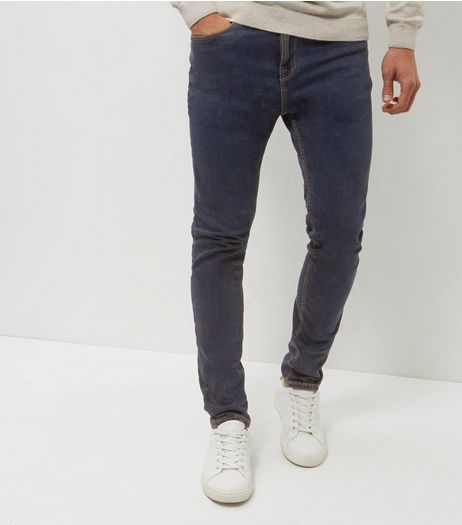 Navy Tinted Skinny Jeans | New Look