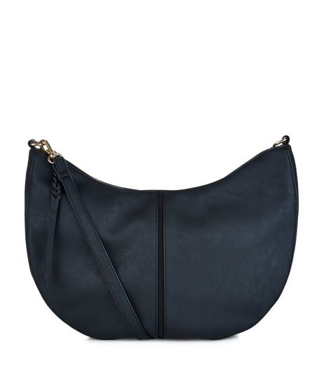 Black Scoop Shoulder Bag | New Look