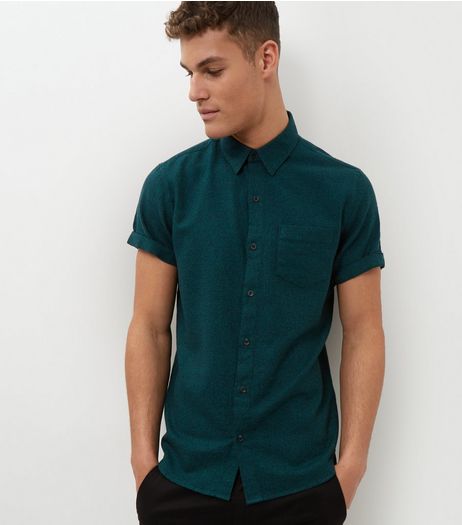 Green Short Sleeve Shirt | New Look