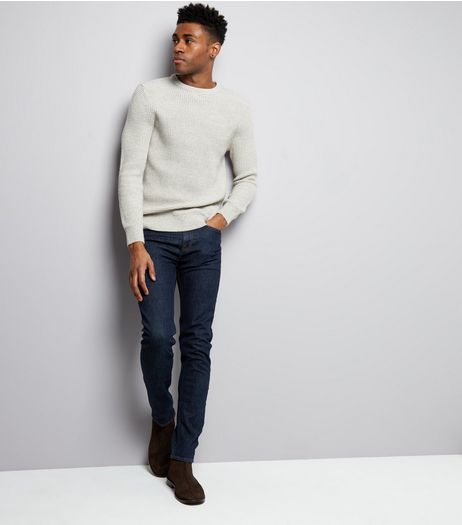 Navy Skinny Jeans | New Look