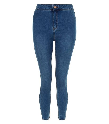 Petite Pale Blue Skinny Jeans | New Look