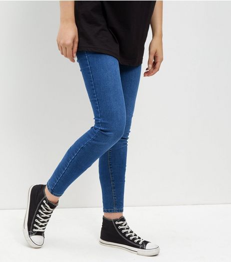 Tall Navy Jeggings | New Look
