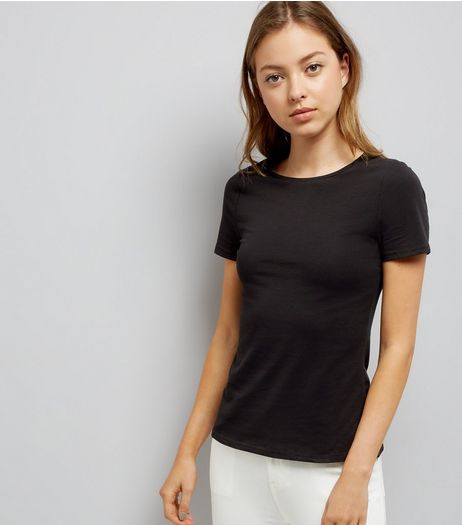 Black Crew Neck T-Shirt | New Look
