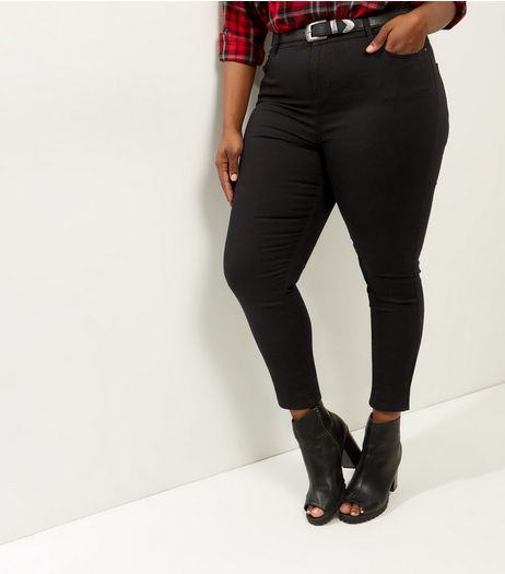 Curves Black Skinny Jeans | New Look