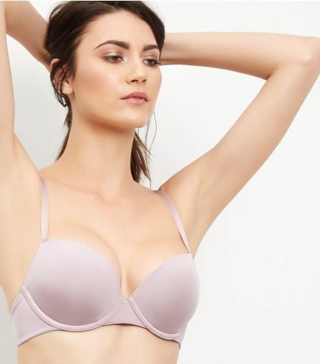 Mink Microfibre T-Shirt Bra | New Look