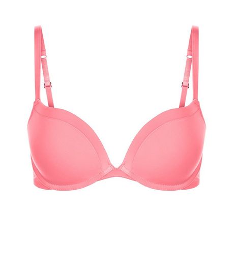Mid Pink Push Up Bra | New Look