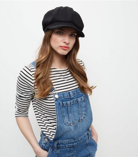 Black Baker Boy Hat | New Look