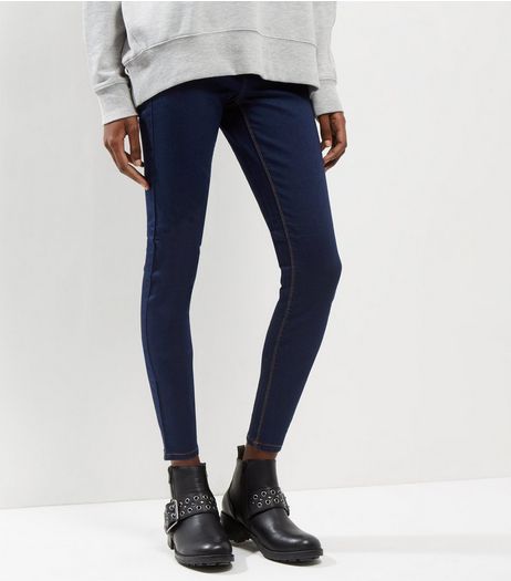 Dark Blue Jeggings | New Look