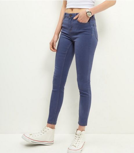 Dark Grey Super Skinny Jeans | New Look