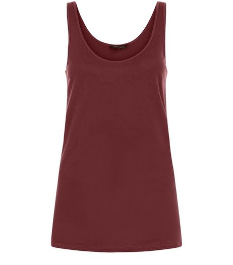 Burgundy Vest | New Look