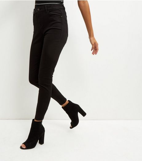 Tall Black Super Skinny Jeans | New Look