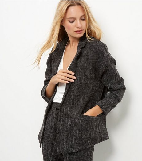 Dark Grey Suit Jacket | New Look