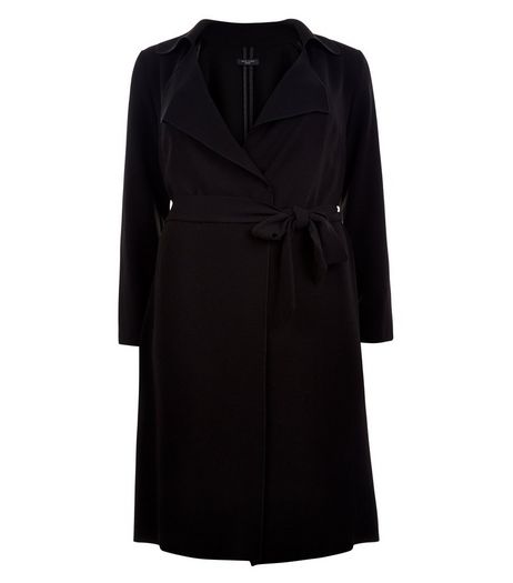 Curves Waterfall Duster Coat | New Look