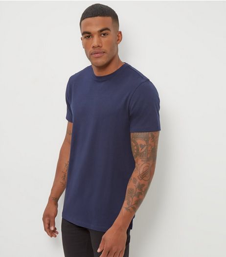 Navy Crew Neck T-Shirt | New Look