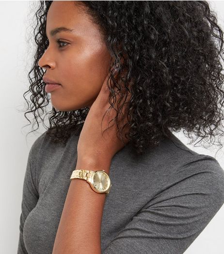 Gold Sports Watch | New Look