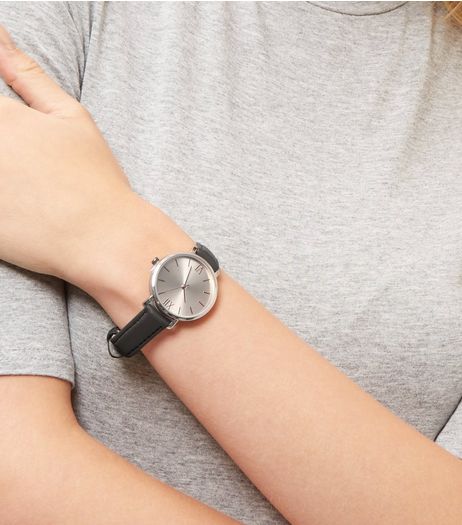 Mink Skinny Strap Watch | New Look