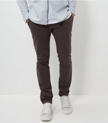 Dark Green Slim Chinos | New Look