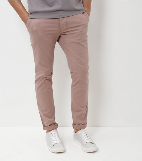 Mid Pink Slim Chinos | New Look