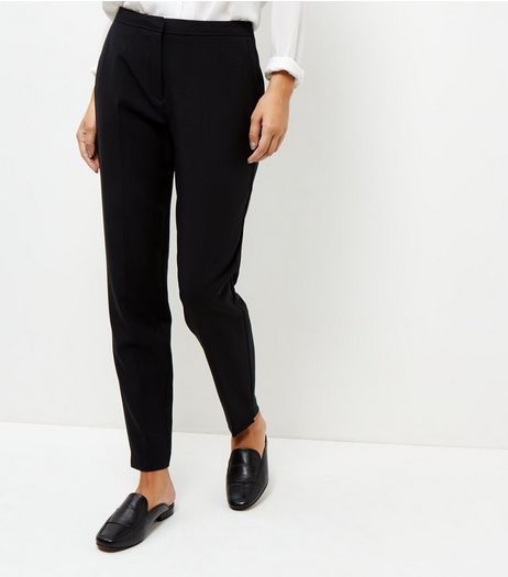 Black Slim Leg Trousers | New Look