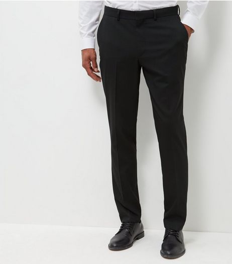Black Slim Fit Suit Trousers | New Look