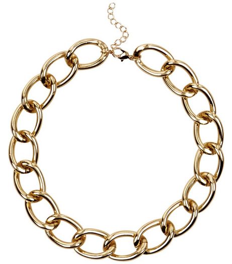Gold Chunky Chain Necklace | New Look