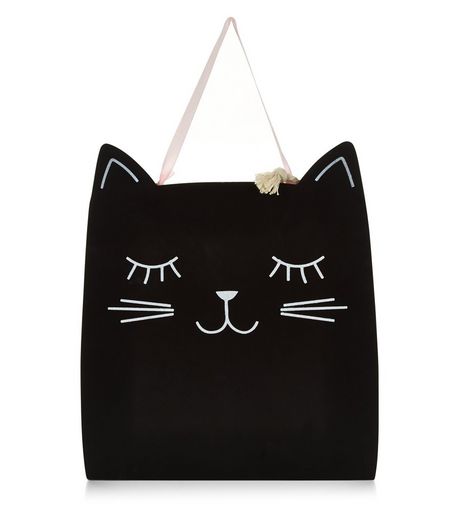 Black Cat Chalkboard | New Look