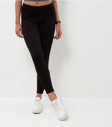 Black High Waisted Leggings | New Look