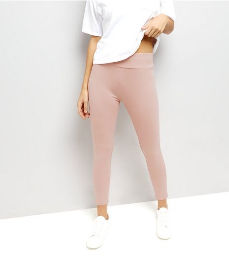 Pink High Waisted Leggings | New Look