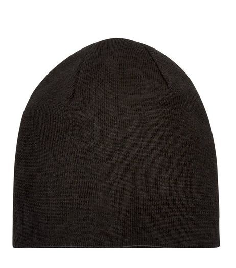 Black Beanie | New Look