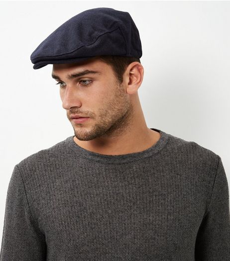 Navy Flatcap | New Look