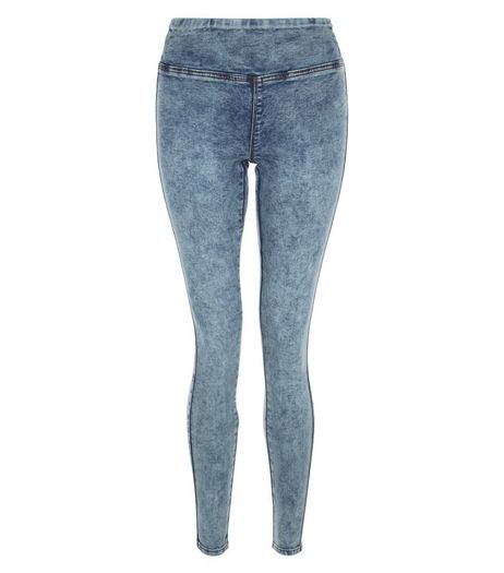 Pale Blue High Waisted Jeggings | New Look