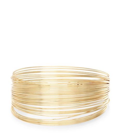 Gold Layered Cuff | New Look