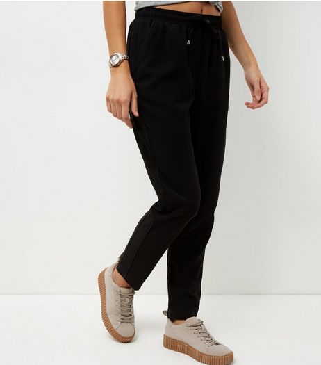 Black Side Stripe Joggers | New Look