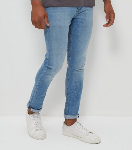 Blue Light Wash Skinny Jeans | New Look