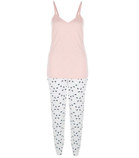 Petite Blue Butterfly Print Pyjama Set | New Look