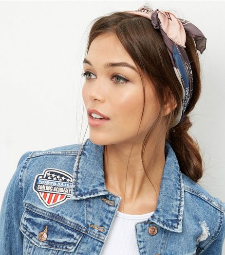Multicoloured Paisley Print Bandana | New Look
