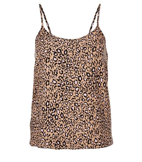 Teens Brown Leopard Print Cami | New Look