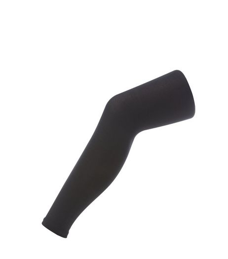 Black 80 Denier Footless Tights | New Look