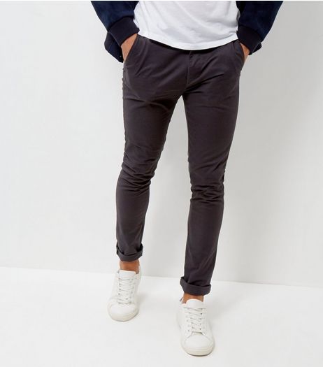 Burgundy Skinny Trousers | New Look