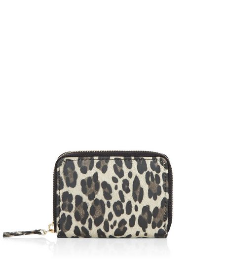 Brown Leopard Print Purse | New Look