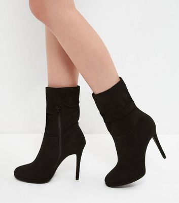 new look heel boots