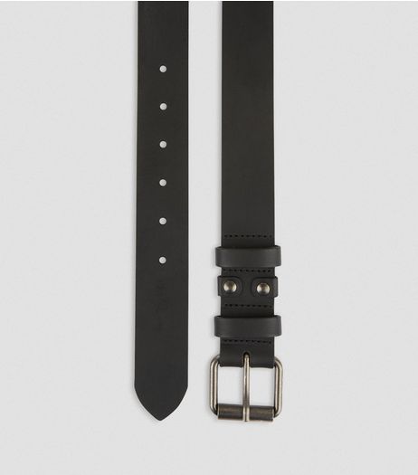 Black Leather Belt | New Look
