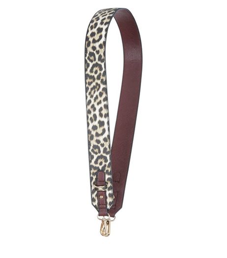 Brown Leopard Print Bag Strap | New Look