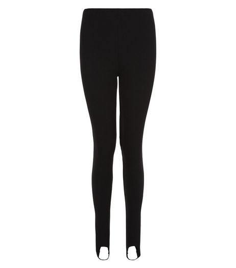 Teens Black Stirrup Leggings | New Look