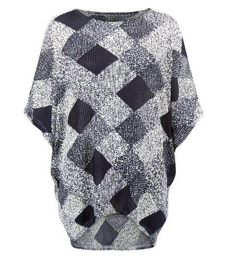 Blue Vanilla Navy Check Top | New Look