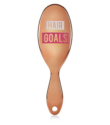 Gold Hair Goals Round Brush | New Look
