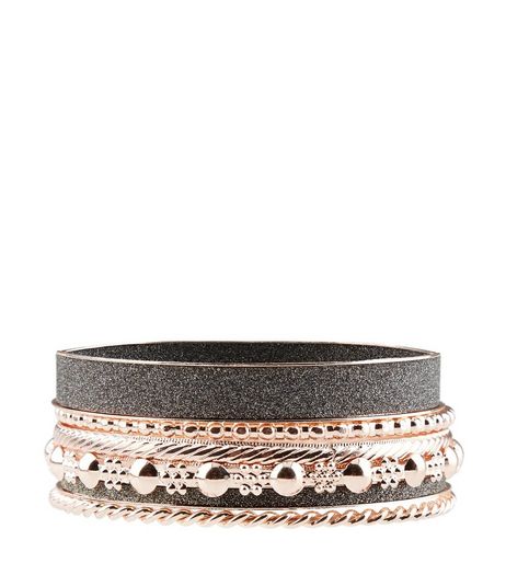 Rose Gold Bangle Pack | New Look